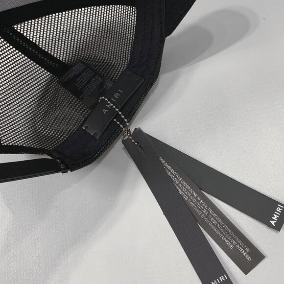 AMIRI Black and Orange Cap - Picture 6 of 6